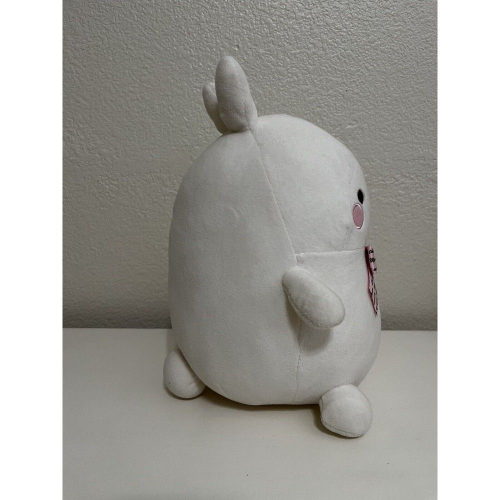 Molang Plush Pink Heart Pink Bow Loved Stuffed Animal - Picture 6 of 8